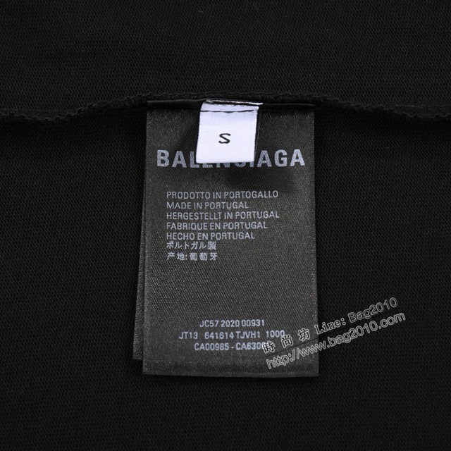 Balenciaga專櫃巴黎世家2023SS新款印花T恤 男女同款 tzy2938